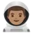 Man Astronaut: Medium Skin Tone