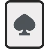 Carta da gioco Ace of Spades 🂡 image - EmojiTwo style