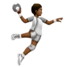 Person Playing Handball: Medium-Dark Skin Tone Emoji 🤾🏾 image - Huawei Harmony OS style