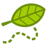 Leaf Fluttering In Wind Emoji 🍃 image - HTC (2015-2016) style