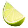 Lime Emoji 🍋‍🟩 image - Apple style
