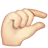 Pinching Hand: Light Skin Tone