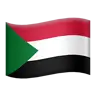 Flag: Sudan Emoji 🇸🇩 image - Apple style