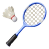 Эмодзи Ракетка и воланчик для бадминтона 🏸 image - Huawei Harmony OS style