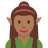 Woman Elf: Medium-Dark Skin Tone