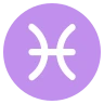 Piscis Emoji ♓ image - EmojiTwo style