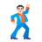 Man Dancing: Light Skin Tone
