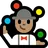 Person Juggling: Medium Skin Tone