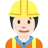 Construction Worker: Light Skin Tone