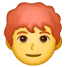 Man: Red Hair Emoji 👨‍🦰 image - Samsung style
