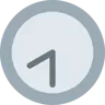 Eight-Thirty Emoji 🕣 image - Twitter / X (Twemoji) style