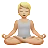 Person In Lotus Position: Medium-Light Skin Tone