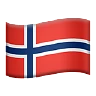 Flag: Norway Emoji 🇳🇴 image - Apple style