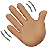 Waving Hand: Medium Skin Tone