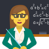Woman Teacher Emoji 👩‍🏫 image - Skype style