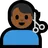 Man Getting Haircut: Medium-Dark Skin Tone