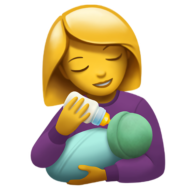 Woman Feeding Baby