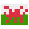 Flag: Wales Emoji 🏴󠁧󠁢󠁷󠁬󠁳󠁿 image - SerenityOS style
