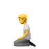 Person Kneeling