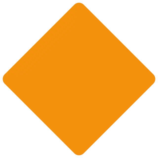 Diamante Laranja Grande