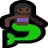 Mermaid: Dark Skin Tone