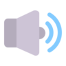 Głośnik z trzema falami dźwiękowymi Emoji 🔊 image - Microsoft Classic 2D style
