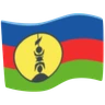 Flag: New Caledonia Emoji 🇳🇨 image - Facebook Messenger (2016) style