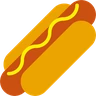 热狗 Emoji 🌭 image - Skype style