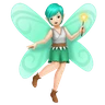 Fairy: Light Skin Tone Emoji 🧚🏻 image - Huawei Harmony OS style