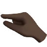 Pinching Hand: Dark Skin Tone Emoji 🤏🏿 image - Apple style