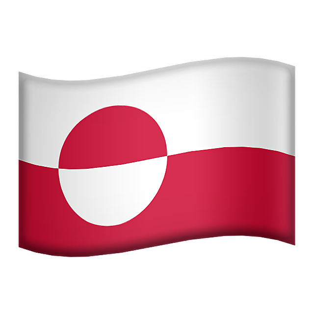 Flag: Greenland