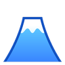 Mount Fuji Emoji 🗻 image - SoftBank style