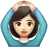 Woman Gesturing Ok: Light Skin Tone