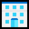 Office Building Emoji 🏢 image - Microsoft Windows 10 Segoe UI Emoji style