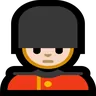 Guard: Light Skin Tone Emoji 💂🏻 image - Microsoft Windows 10 Segoe UI Emoji style