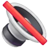 Emoji Vorbitor cu cursa de anulare 🔇 image - Samsung style