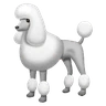 Caniche Emoji 🐩 image - Huawei Harmony OS style