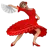 Woman Dancing: Medium Skin Tone