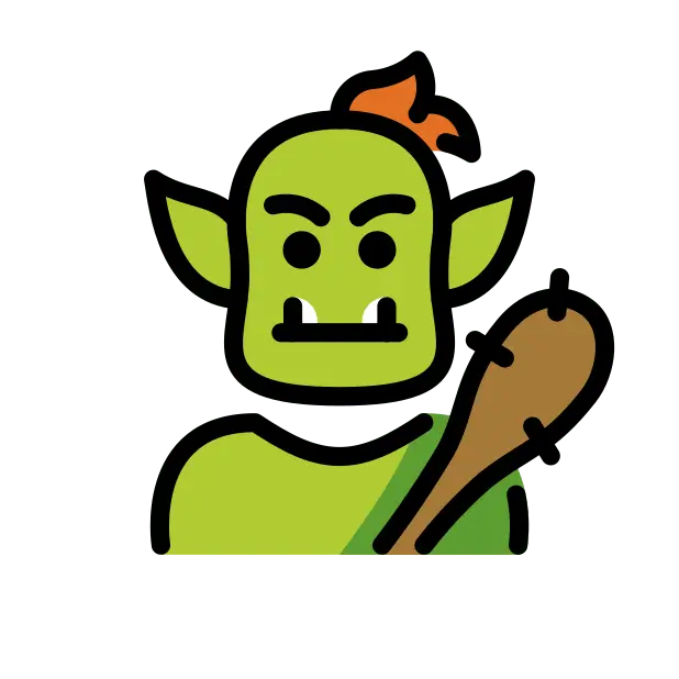 🧌 - Troll Emoji meaning, copy and paste emoticon - ( ‿ ) SYMBL