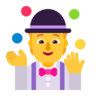 Żonglerka Emoji 🤹 image - Microsoft Classic 2D style