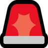 Emoji Polizia della polizia che gira luce 🚨 image - Microsoft Windows 10 Segoe UI Emoji style
