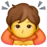 鞠躬 Emoji 🙇 image - Samsung style