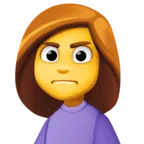 Person Frowning