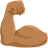 Flexed Biceps: Medium Skin Tone