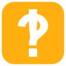 Ornamento pesado de Interrobang 🙹 image - Emojidex style