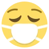 Gesicht mit medizinischer Maske Emoji 😷 image - EmojiTwo style