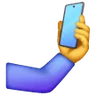 Selfie Emoji 🤳 image - Samsung style