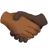 Handshake: Medium-Dark Skin Tone, Dark Skin Tone