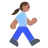 Woman Walking: Medium Skin Tone