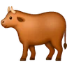 Bœuf Emoji 🐂 image - Samsung style